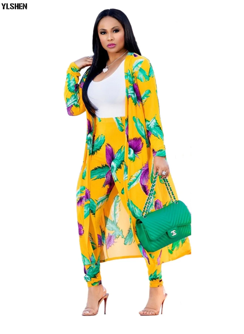 African Dresses for Women Dashiki Plus Size Two Piece Set Print Clothes Ankara Long Dress Suit Bazin Robe Africaine Femme 2019 19