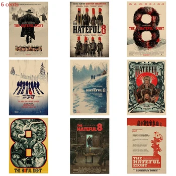 

Quentin Tarantino directed movie 8 wicked poster / kraft poster / movie poster / retro poster / wall poster / decorative poster