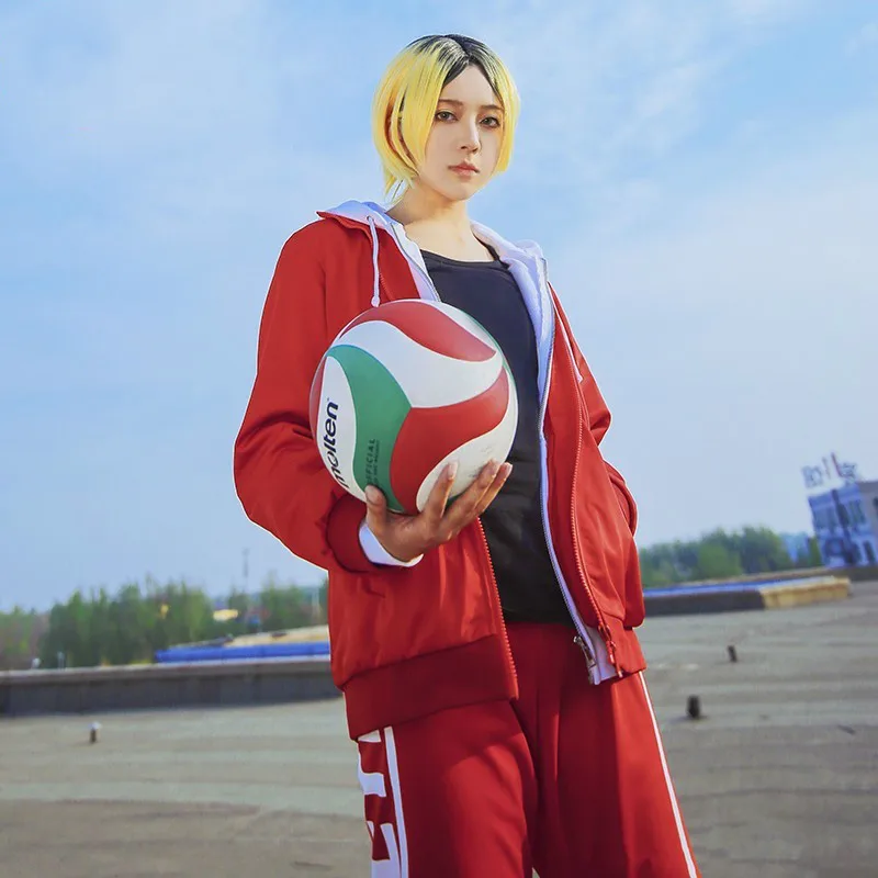 Haikyuu Nekoma Jacket Pants Hoodies T shirt Uniform Kuroo Tetsurou Kenma Kozume Cosplay Costume Volleyball Anime Sportswear anime outfits Cosplay Costumes