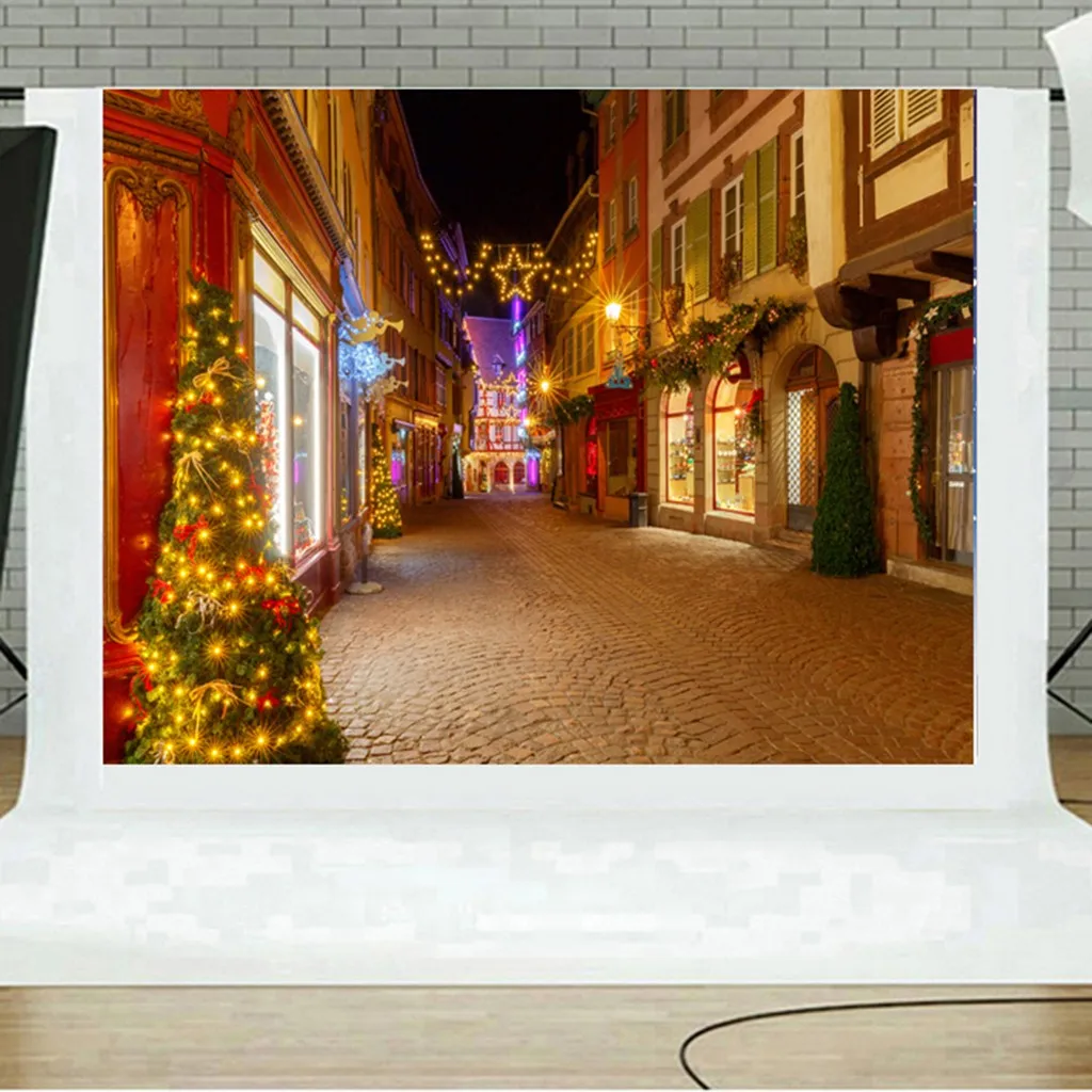 New Christmas Backdrops Vinyl Wall 5x3FT Digital Background Photography Studio