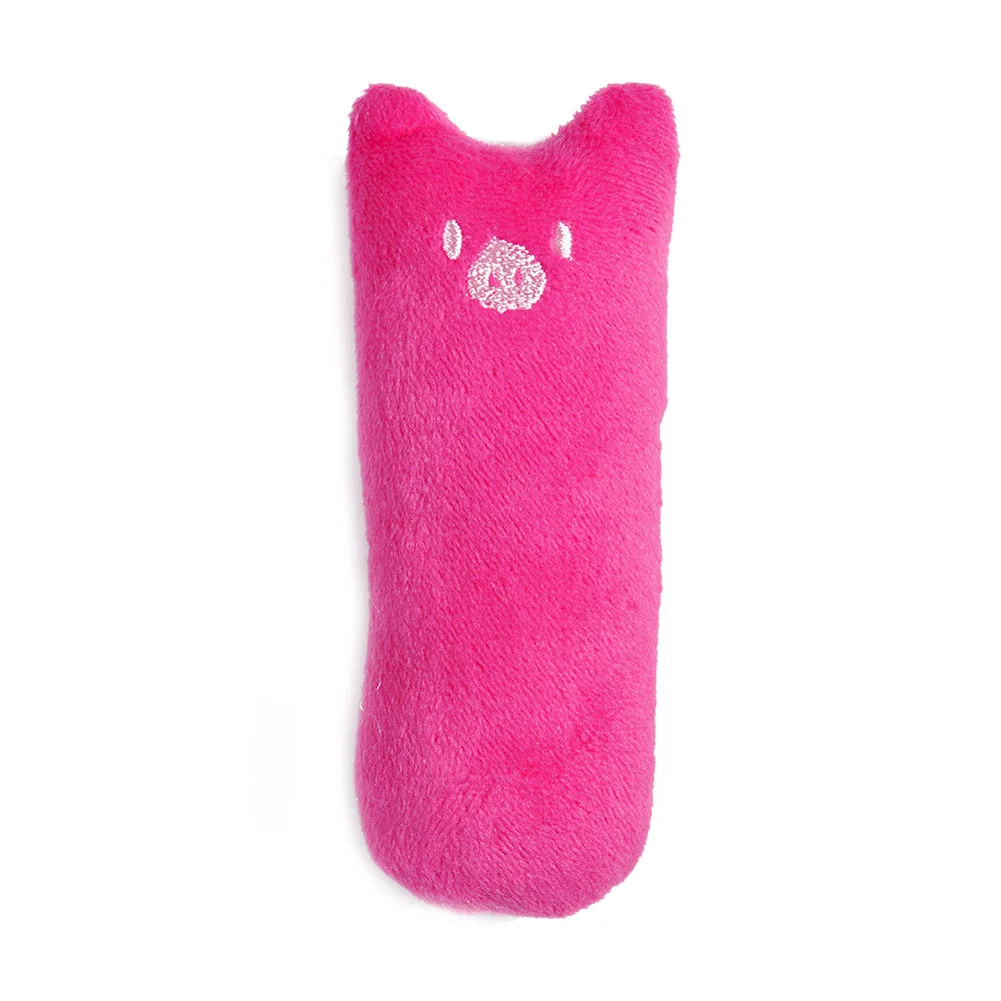Милая Подушка с царапинами Crazy Cat Kicker Catnip игрушка для зубов шлифовальные игрушки TN88 - Цвет: rose red