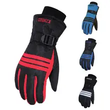 Cycling Gloves Thick Full Finger Waterproof Thermal Outdoor Motorcycle Riding Skiing Climbing Handwear