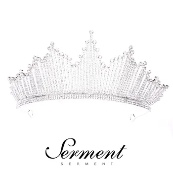

SERMENT Birthday Crown Fashion Hair Jewelry Bridal Party Hair Accessories Number Birthday Cake Crown Jewelry Lovely Girl's Gift