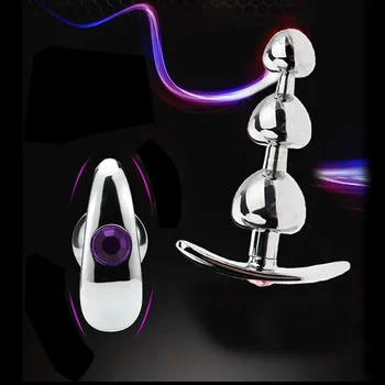 Buttplug Anal Plug Butt Ass Dildo Sex Toys Metal Stimulation Dilator Prostate Massager For Women Men Outdoor Wear Erotic 3