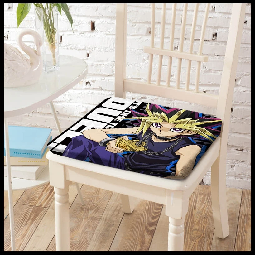 Anime/Yu-Gi-Oh! muto yugi/Seto Kaiba/Yusei Fudo/Jaden Yuki/Yuma Tsukumo/Yuya High elasticity memory cotton Seat Cushion/mat | Дом и сад