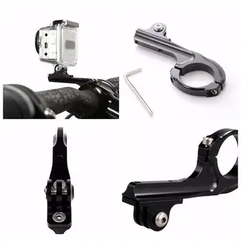 

Bicycle Handlebar Mount 1/4 Screw Clamp Bracket Tripod DV For Camera For Gopro N5O1
