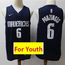 Новинка /20 года, детский спортивный костюм Даллас#41 Dirk Nowitzki#77 Luka Doncic#6 Кристапс Порзингис