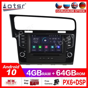 

Android10.0 4G+64G car GPS DVD player multimedia Radio For Volkswagen Golf 7 2013-2018 car GPS Navigation Stereo Audio radio DSP