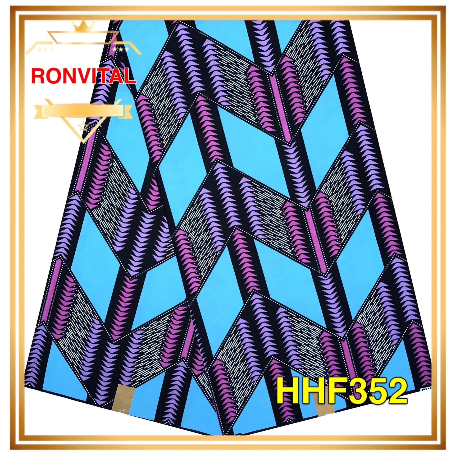 Леди платье DIY ткань воск ronvital Африка воск высокого качества хлопок Печатный Материал DIY ткани 6 ярдов/партия