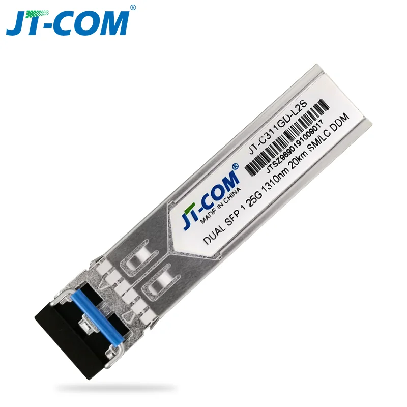 10 шт. 1 г 20 км SFP трансивер модуль одномодовый дуплексный волокно гигабитный LC разъем Оптический ftth совместимый mikrotik переключатель sfp