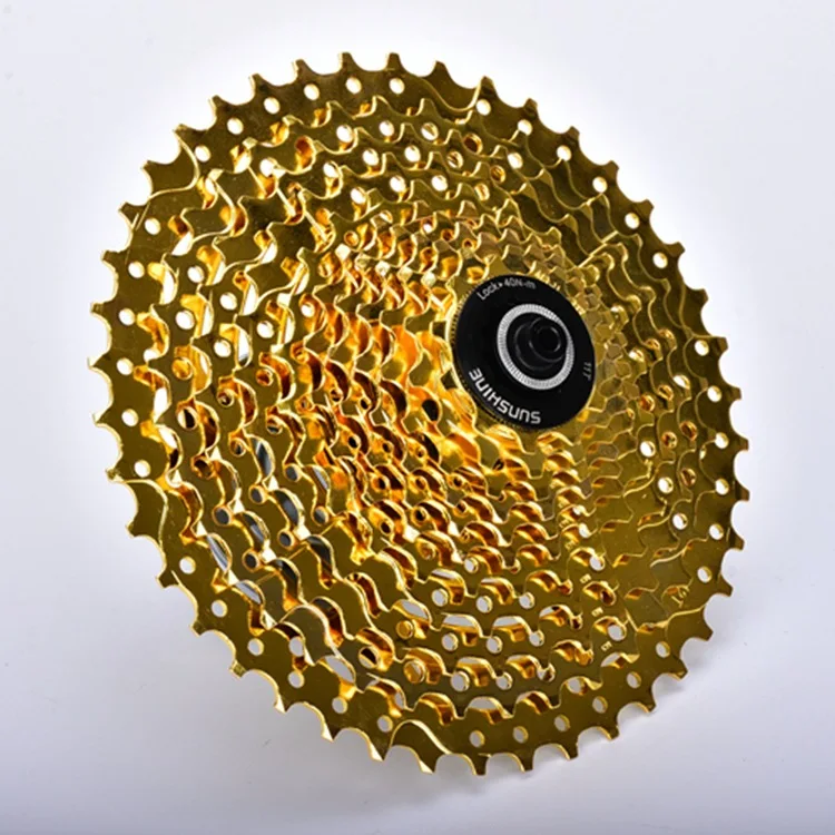 

Rihui 11-Speed 33 Speed Mountain Bike Cassette Flywheel 11-42t Gold Racing Flywheel Special