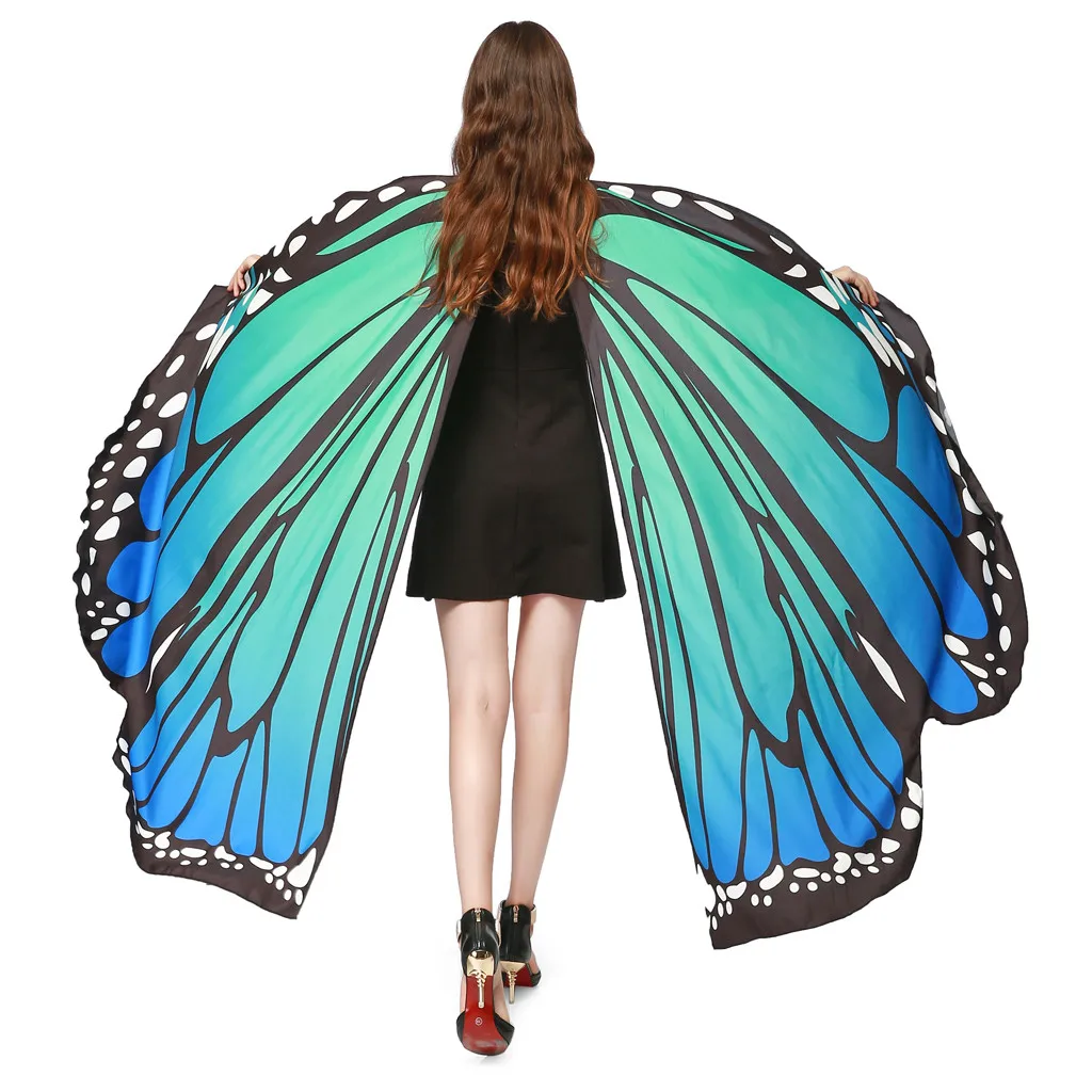 Костюм с крыльями бабочки накидка с масками костюм для взрослых женщин ...