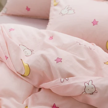

2.5m Cotton Bed Sheet Fabric Double-Layer Cotton Fabric Soft Non-Fluorescent Baby Quilt Cover Cotton Fabric