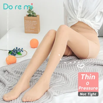 

Do re mi Super Elastic Magical Stockings Women Nylon Pantyhose Sexy Skinny Legs Tights Anti Hook Silk Stocking Pantys Medias