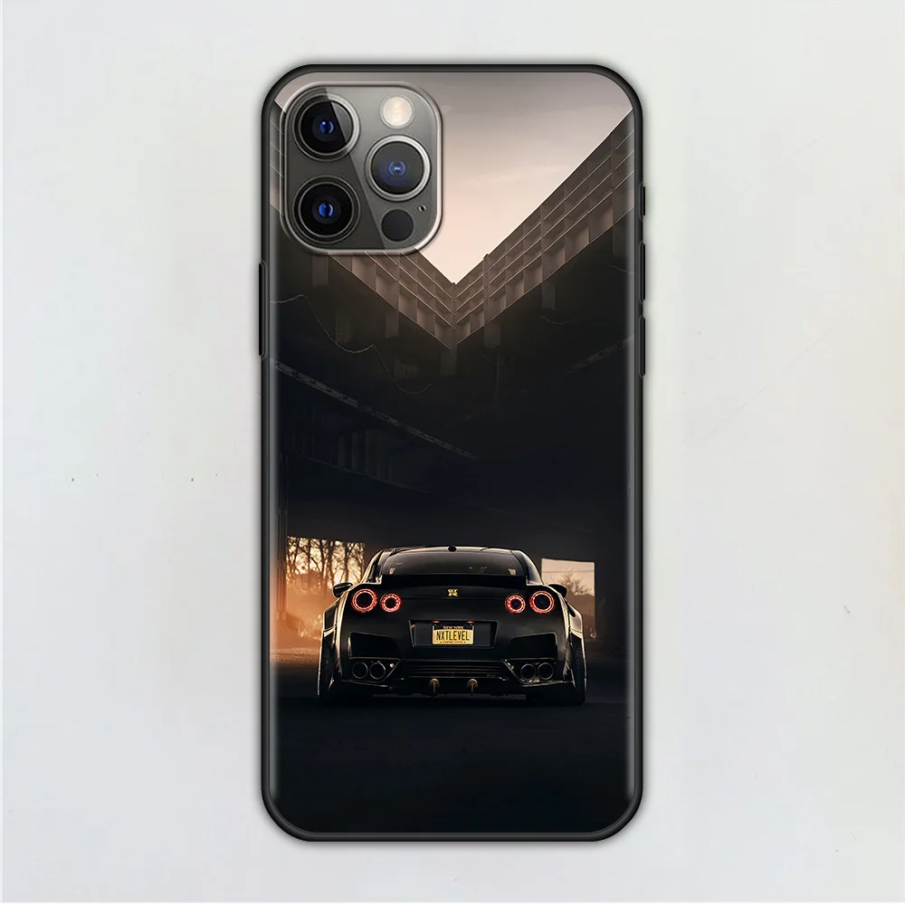 Sport Car GTR Phone Case For Apple iPhone 11 13  12 Pro Max Mini XR X 7 6S 8 Plus XS SE(2020) Protector Fundas best cases for iphone 13 