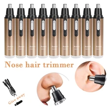 Триммер для носа и ушей, для удаления бровей, персональный Электрический перезаряжаемый триммер для волос, машинка для стрижки, бритва для мужчин и женщин, триммер для ухода за лицом