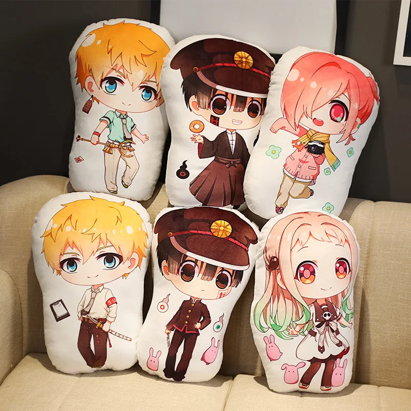 Плюшевая кукла Hanako kun в туалете мягкая подвесная плюшевая подушка из