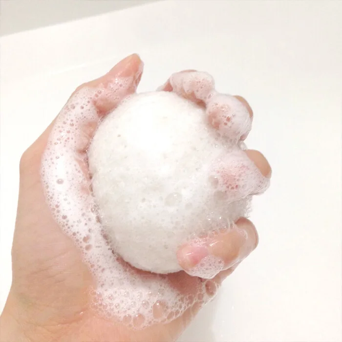 1 шт., спонж Konjac, косметический спонж для чистки лица, натуральный спонж Конняку, средство для очищения лица, смывание, 4 цвета