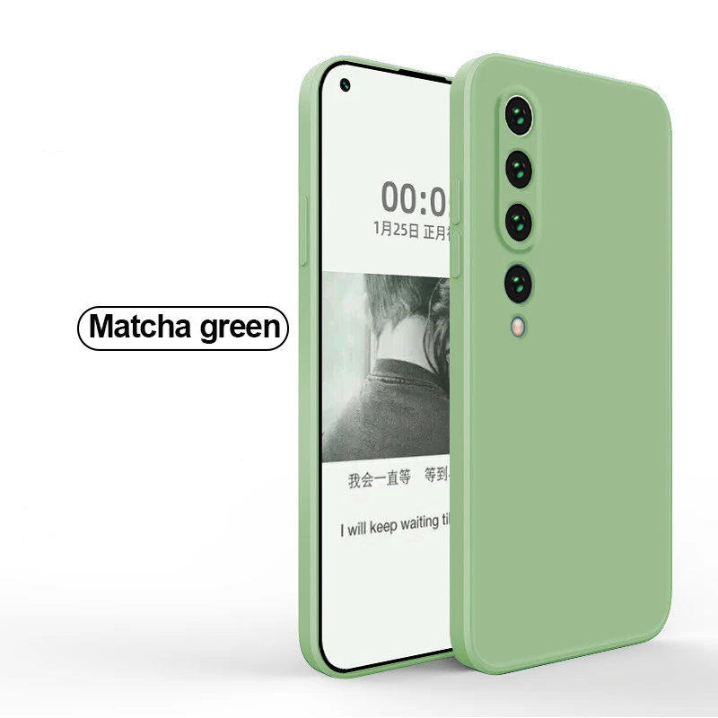 glass flip cover mi 10 pro mi10 mi 10Pro 5g Case Liquid Silicone Shockproof Soft Camera Protection Full Cover For Xiaomi mi 10 pro mi10 mi 10Pro waterproof phone bag Cases & Covers