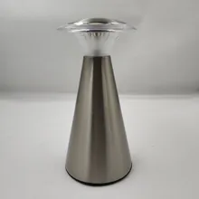 HZFCEW USB Перезаряжаемый умный бесступенчатый сенсорный выключатель, Портативный Ночной светильник, настольная лампа для чтения FR025