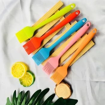 

1Pc Silicone Basting Pastry Brush Oil Brushes For Cake Bread Butter Baking Tools Kitchen Safety BBQ Brush