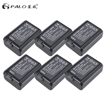 

Palo 6pcs 7.4V 2000mAh NP-FW50 NP FW50 NPFW50 Battery for Sony Alpha a6500 a6300 a7 7R a7R a7R II a7II NEX-3 NEX-3N NEX-5 camera