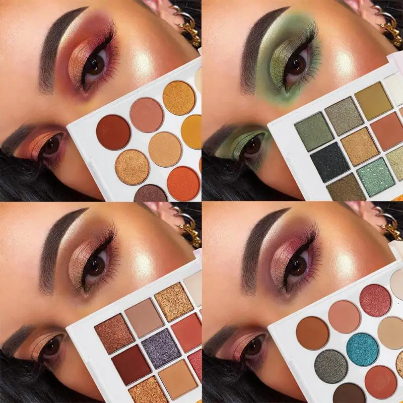 

12 Color Eye Shadow Palette Pearlescent Matte Eyeshadow Waterproof Lasting Eye Makeup Cosmetics TSLM1