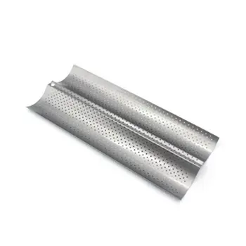 

Food Grade Steel Groove Wave Bread Baking Tray For Baguette Bake Mold Pan Banneton Baking Tool Mold Pan
