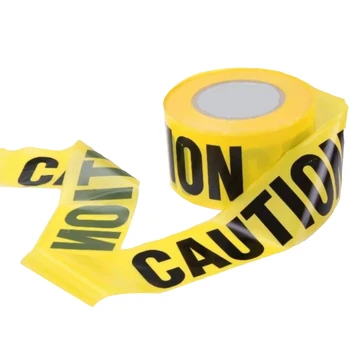 

Barricade CAUTION Tape Roll Yellow Caution Tape For Safety Barrier For Police Barricade For Contractors Stay Away From Danger