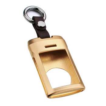 

Metal 5 Buttons Smart Key Fob Case Cover For Cadillac ATS SRX STS CTS DTS Cover Keychain Key Chain Ring Key Chain Ring Case