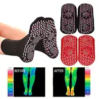 Turmalin manyetik çorap kendinden ısıtma terapi manyetik sağlık Unisex çorap masaj manyetik ayak mesaj bakımı tedavisi çorap S5Y8