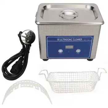 

bangles stainless steel bracelet PS-08 Watch Jewelry Glasses False Teeth Cleaning Machine 800ml EU Plug 200-240V bangles for