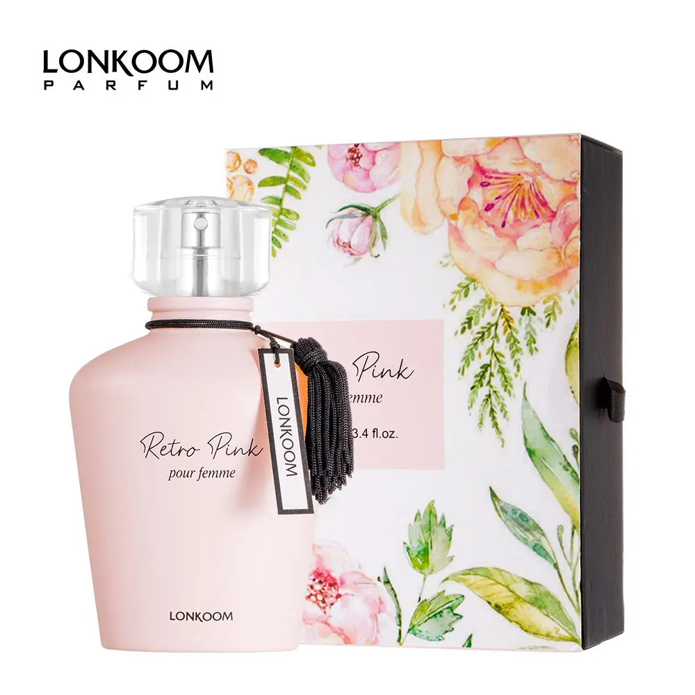 LONKOOM 100ml Original EDT Parfüm Für Dame Floral-Fruchtigen Duft frauen Eau De Toilette Weibliche Antitranspirantien Deodorants LONKOOM 100ml Original EDT Parfüm Für Dame Floral-Fruchtigen Duft frauen Eau De Toilette Weibliche Antitranspirantien Deodorants