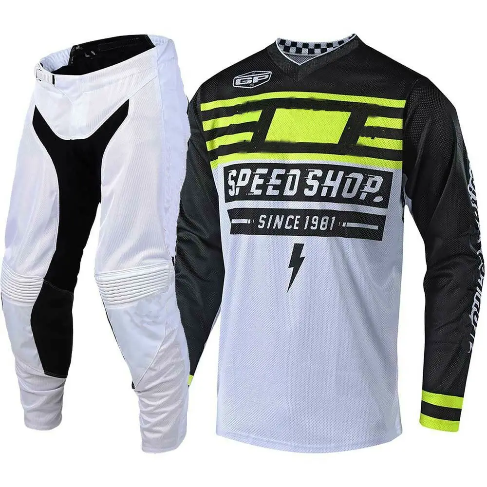 Gp air moto cross jersey и брюки наивысшего качества комплект moto gear mx jersey set - Цвет: gp air