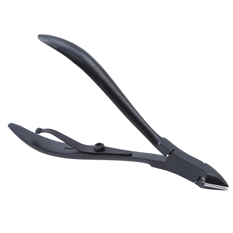  18pcs With Black PU Leather Case Manicure Set Nail Clipper Kit Pedicure Care Tools Black Men Groomi