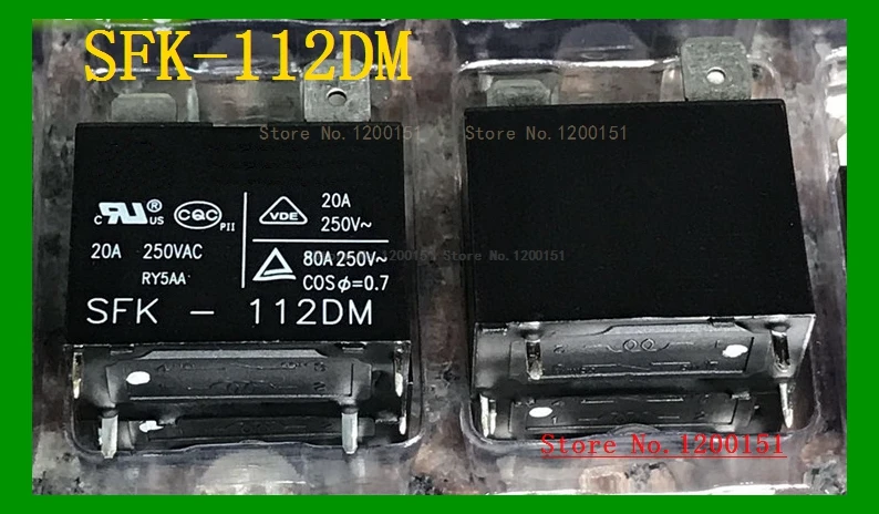 50 шт./лот SFK-112DM 12V 20A