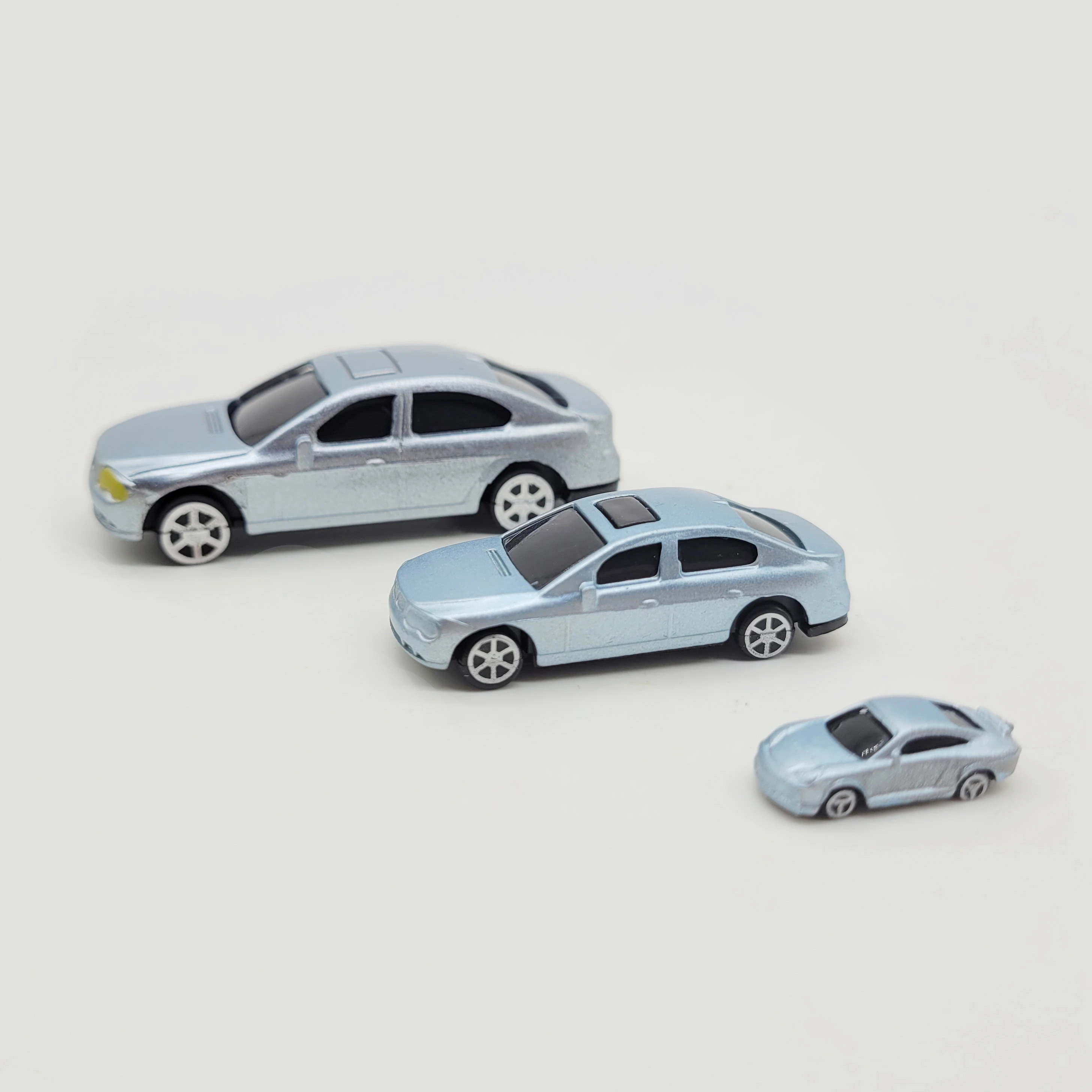 5Pcs Model Car Miniature Architecture Vehicle Railway Train Layout Landscape HO/TT/N scale Toy GIfts 1:75 1:87 1:100 1:150 1:200