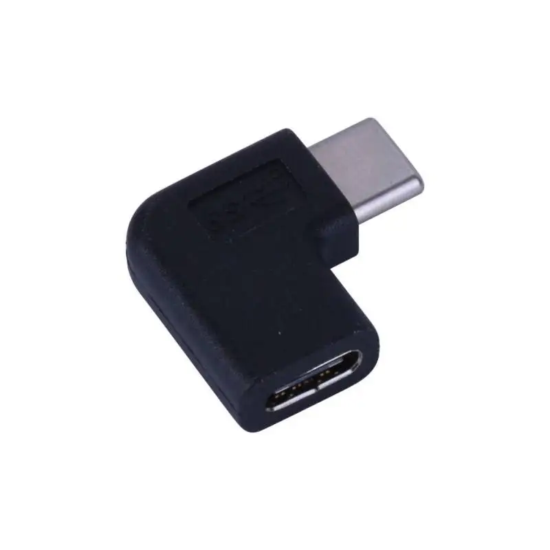 90 градусов под прямым углом USB 3 1 type C Мужской и женский конвертер адаптер для Huawei