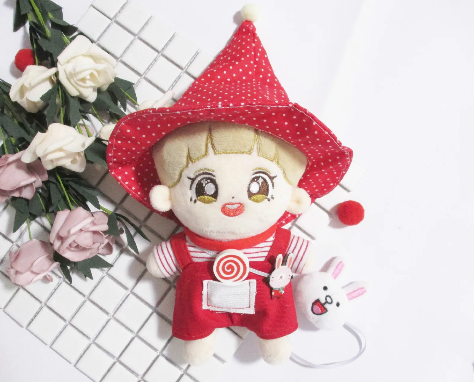 [MYKPOP] Одежда и аксессуары для кукол KPOP: наборы футболок комбинезонов 20 см