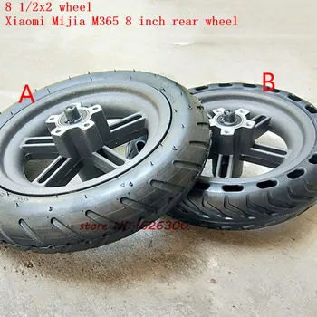 

High Quality Xiaomi Mijia M365 Scooter Rear Wheels 8 1/2X2 Xiaomi Electric Skate Board Pneumatic Tyre Tube & 8.5 Inch Wheel Rims