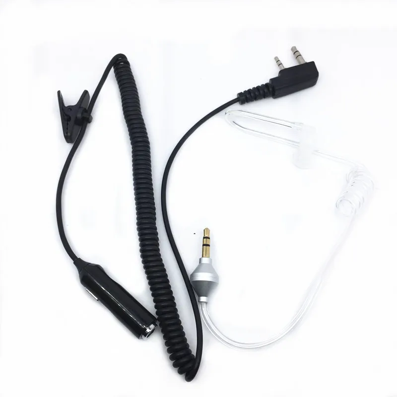 Воздуховод наушники 2PIN для kenwood TK3107 TK3207 TK3307 UV5R BF888S радио