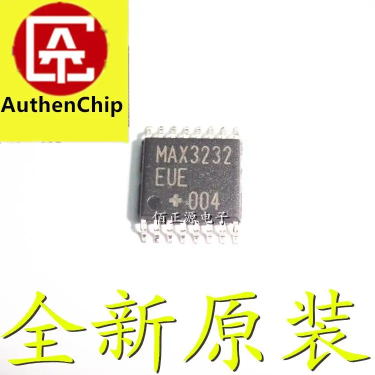 

10 шт., 100% оригинальные новые фотообои MAX3232 MAX3232EUE, патч TSSOP16, фототрансивер
