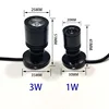 USB 5V LED Spotlight 1W 3W Jewelry Lighting Decoration Indoor Atmosphere Color Night Light Counter Display Light 2