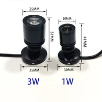 USB 5V LED Spotlight 1W 3W Jewelry Lighting Decoration Indoor Atmosphere Color Night Light Counter Display Light 2