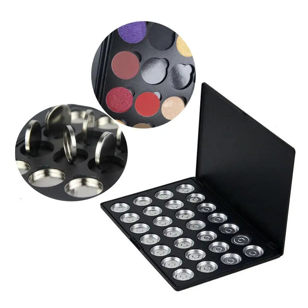 28 Mesh Empty Palette Plastic Case Portable Storage Tool For Eye Shadow Lip Gloss BB Cream Basic |