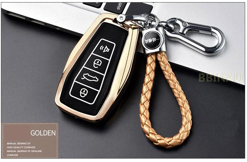 Для Geely Emgrand GS/GL высококлассная сумка для ключей от автомобиля, креативный Модный чехол для ключей от автомобиля, аксессуары для украшения автомобиля
