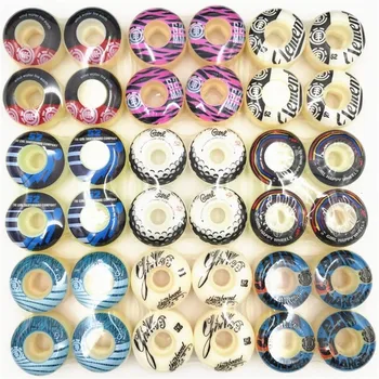

4pcs/Set Skateboard Wheels 50/51/52/53/54mm Special Offer PU Skate Board Wheels for Skateboarding Deck