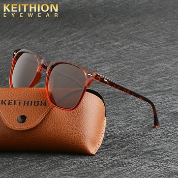 

KEITHION Vintage Unisex Polarized Sunglasses Brand Designer Mirror Sunglases Polar Driving Shades Male