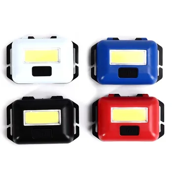 

Wasafire Mini COB LED Headlamp 3 Modes Head Light Waterproof Head Lamp Torch By 3*AAA For Outdoor Camping Fishing Multi-color