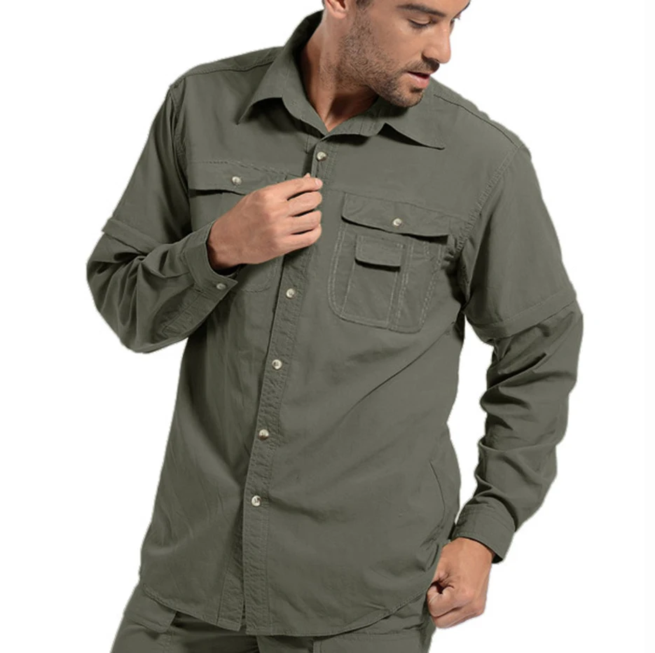 Military Style Lightweight Army Shirt
